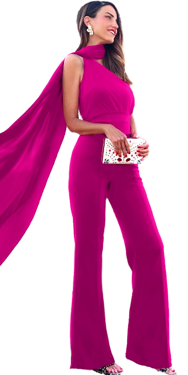 Jumpsuit PHRODITE – Magenta – Made in Germany